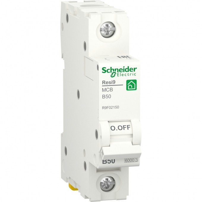 Автоматический модульный выключатель SCHNEIDER ELECTRIC B 50А 1P 6000A R9F02150