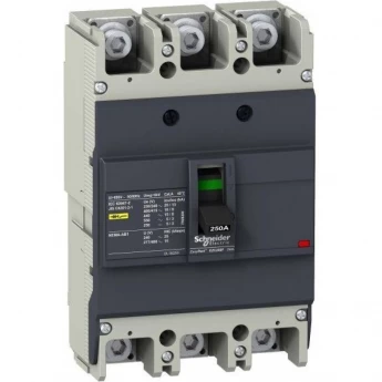 Автоматический выключатель 3P SCHNEIDER ELECTRIC EASYPACT EZC250N 25 кА/400В 100 A