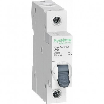 Автоматический выключатель SCHNEIDER ELECTRIC модульный 1п B 16А 4.5кА City9 Set 230В SE C9F14116