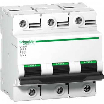 Автоматический выключатель SCHNEIDER ELECTRIC ACTI 9 C120N 3П 80A D