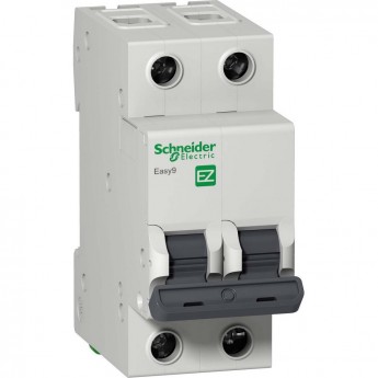 Автоматический выключатель SCHNEIDER ELECTRIC EASY9 2П 63А С 4,5кА 230В =S=