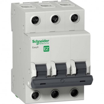 Автоматический выключатель SCHNEIDER ELECTRIC EASY9 3П 63A B 4,5кА 400В =S=