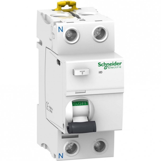 Дифференциальный выключатель (УЗО) SCHNEIDER ELECTRIC ACTI 9 iID 2П 16A 10mA AC-ТИП A9R10216