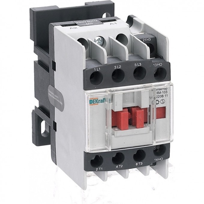 Контактор SCHNEIDER ELECTRIC DEKRAFT 18А 110В АС3 1НО+1НЗ КМ-103 22112DEK