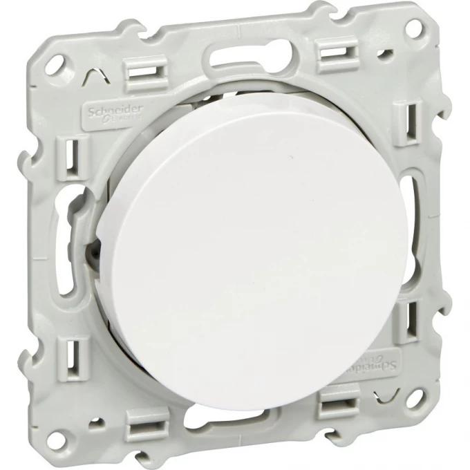 Выключатель 1-клавишный SCHNEIDER ELECTRIC ODACE, 10 АХ, 250 В, сх. 1, БЕЛЫЙ S52R201 Выключатель 1-клавишный SCHNEIDER ELECTRIC ODACE, 10 АХ, 250 В, сх. 1, БЕЛЫЙ S52R201
