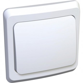 1-клавишный выключатель SCHNEIDER ELECTRIC ЭТЮД 10 АХ, БЕЛЫЙ, Россия