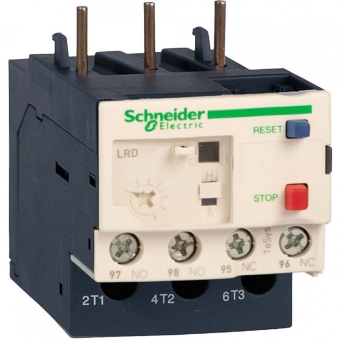 Тепловое реле перегрузки SCHNEIDER ELECTRIC TESYS 16-24A класс 10 с зажимом под винт LRD22 Тепловое реле перегрузки SCHNEIDER ELECTRIC TESYS 16-24A класс 10 с зажимом под винт LRD22