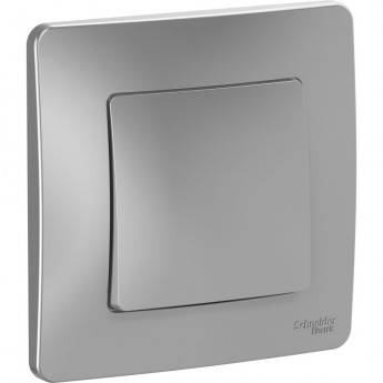 1-клавишный переключатель SCHNEIDER ELECTRIC BLANCA (cх.6), 10А, 250B, АЛЮМИНИЙ 1-клавишный переключатель SCHNEIDER ELECTRIC BLANCA (cх.6), 10А, 250B, АЛЮМИНИЙ