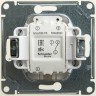 1-клавишный переключатель SCHNEIDER ELECTRIC GLOSSA с подсветкой, сх.6а, 10АХ, механизм, ПЕРЛАМУТР GSL000663