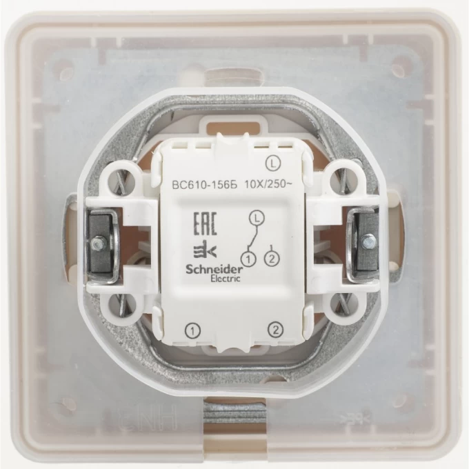 1-клавишный переключатель SCHNEIDER ELECTRIC W59, 10АХ, в сборе, СЛОНОВАЯ КОСТЬ VS610-156-28 1-клавишный переключатель SCHNEIDER ELECTRIC W59, 10АХ, в сборе, СЛОНОВАЯ КОСТЬ VS610-156-28