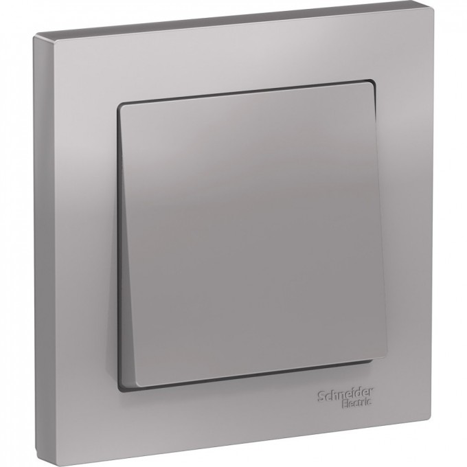 1-клавишный выключатель SCHNEIDER ELECTRIC ATLASDESIGN, алюминий ATN000312 1-клавишный выключатель SCHNEIDER ELECTRIC ATLASDESIGN, алюминий ATN000312