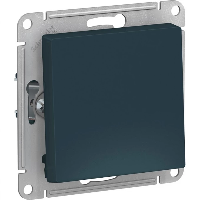1-клавишный выключатель SCHNEIDER ELECTRIC ATLASDESIGN механизм, изумруд ATN000811 1-клавишный выключатель SCHNEIDER ELECTRIC ATLASDESIGN механизм, изумруд ATN000811