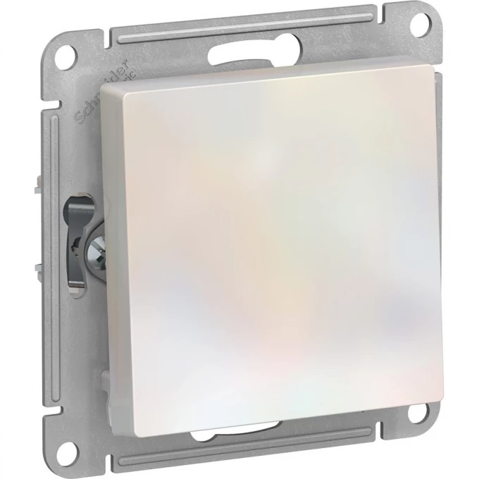 1-клавишный выключатель SCHNEIDER ELECTRIC ATLASDESIGN механизм, жемчуг ATN000411 1-клавишный выключатель SCHNEIDER ELECTRIC ATLASDESIGN механизм, жемчуг ATN000411