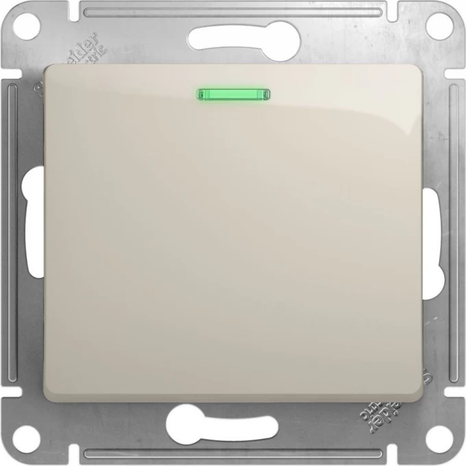 1-клавишный выключатель SCHNEIDER ELECTRIC GLOSSA с подсветкой, сх.1а, 10АХ, механизм, МОЛОЧНЫЙ GSL000913 1-клавишный выключатель SCHNEIDER ELECTRIC GLOSSA с подсветкой, сх.1а, 10АХ, механизм, МОЛОЧНЫЙ GSL000913