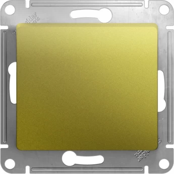 1-клавишный выключатель SCHNEIDER ELECTRIC GLOSSA, сх.1, 10АХ, механизм, ФИСТАШКОВЫЙ