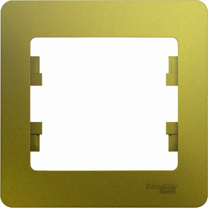 1-постовая рамка SCHNEIDER ELECTRIC GLOSSA, ФИСТАШКОВЫЙ GSL001001 1-постовая рамка SCHNEIDER ELECTRIC GLOSSA, ФИСТАШКОВЫЙ GSL001001