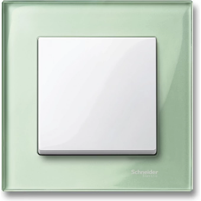 1-постовая рамка SCHNEIDER ELECTRIC MERTEN M-ELEGANCE стеклянная, ИЗУМРУД, SM MTN404104 1-постовая рамка SCHNEIDER ELECTRIC MERTEN M-ELEGANCE стеклянная, ИЗУМРУД, SM MTN404104