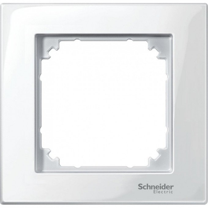 1-постовая рамка SCHNEIDER ELECTRIC MERTEN M-PLAN, ПОЛ.БЕЛЫЙ, SM MTN515119