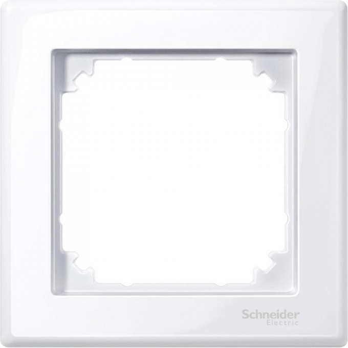 1-постовая рамка SCHNEIDER ELECTRIC MERTEN M-SMART, АКТИВНЫЙ БЕЛЫЙ, SM MTN478125