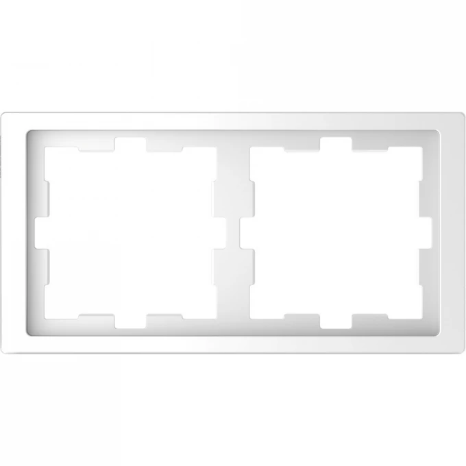 2-постовая рамка SCHNEIDER ELECTRIC MERTEN D-LIFE, БЕЛ. ЛОТОС MTN4020-6535