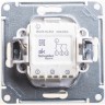 3-клавишный выключатель SCHNEIDER ELECTRIC W59, 10АХ, механизм, МАТОВЫЙ ХРОМ VS0510-351-5-86