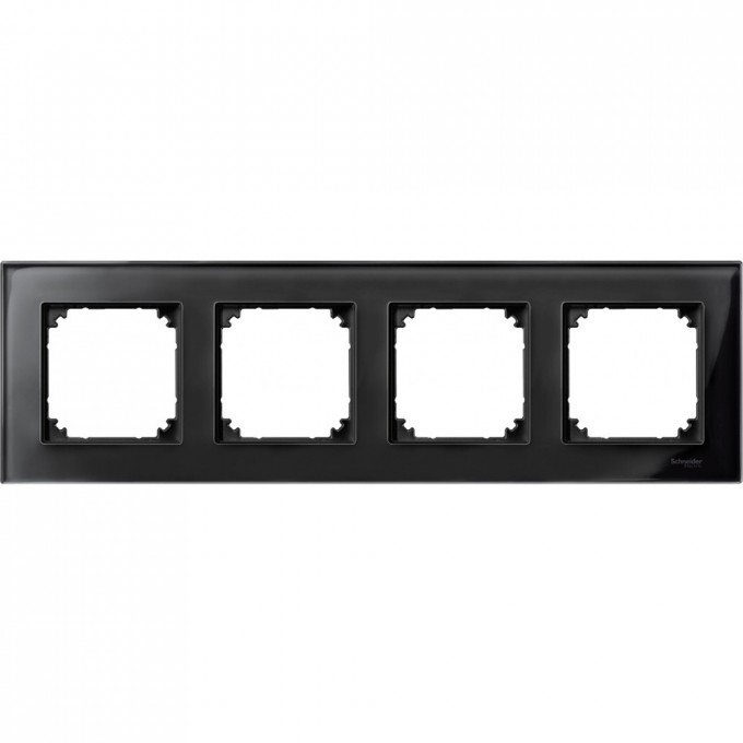 4-постовая рамка SCHNEIDER ELECTRIC MERTEN M-ELEGANCE стеклянная, ЧЕРНЫЙ ОНИКС, SM MTN404403 4-постовая рамка SCHNEIDER ELECTRIC MERTEN M-ELEGANCE стеклянная, ЧЕРНЫЙ ОНИКС, SM MTN404403
