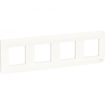 4-постовая рамка SCHNEIDER ELECTRIC UNICA STUDIO, белый
