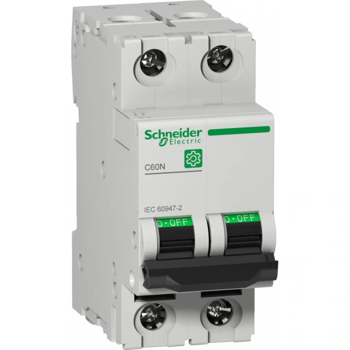 Автоматический выключатель SCHNEIDER ELECTRIC MULTI 9 C60N 2П 20A D M9F12220 Автоматический выключатель SCHNEIDER ELECTRIC MULTI 9 C60N 2П 20A D M9F12220