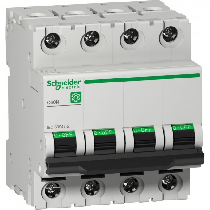 Автоматический выключатель SCHNEIDER ELECTRIC MULTI 9 C60N 4П 10A C M9F11410