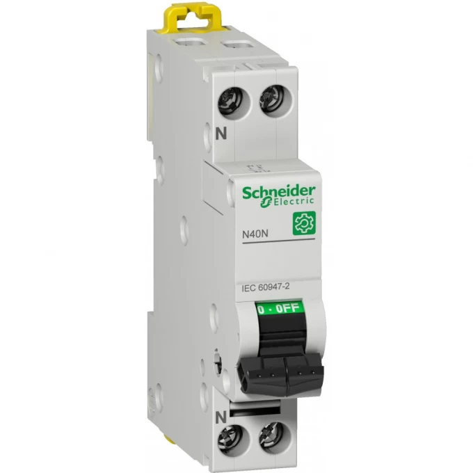 Автоматический выключатель SCHNEIDER ELECTRIC MULTI 9 N40N 1П+Н 10kA 16А С M9P22616 Автоматический выключатель SCHNEIDER ELECTRIC MULTI 9 N40N 1П+Н 10kA 16А С M9P22616