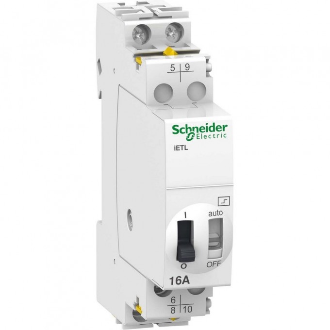 Блок расширения SCHNEIDER ELECTRIC ACTI9 iETL16A 2НО 230В АС 50-60ГЦ 110В D A9C32816