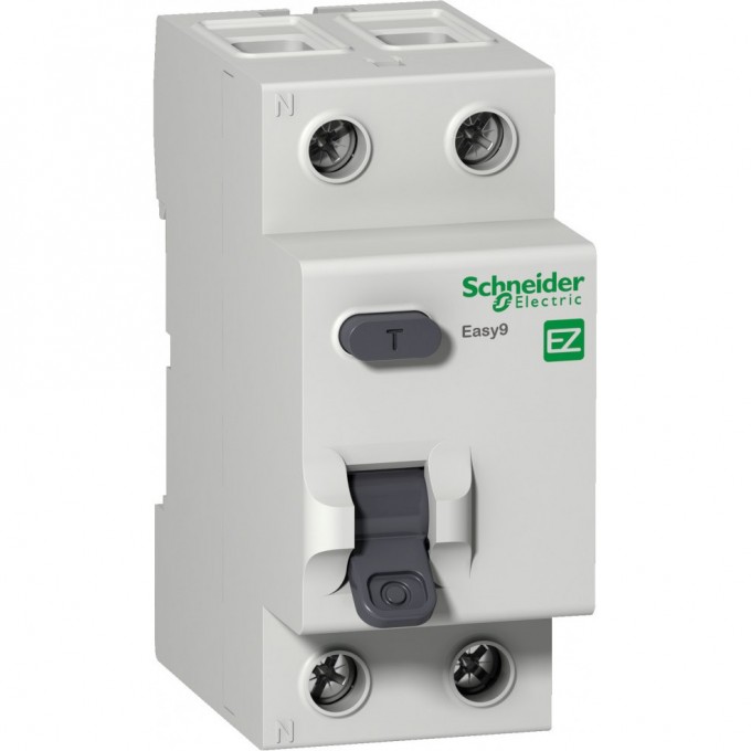 Дифференциальный выключатель (УЗО) SCHNEIDER ELECTRIC EASY 9 2П 40А 100мА AC 230В =S= EZ9R54240