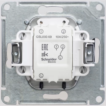 Карточный выключатель SCHNEIDER ELECTRIC GLOSSA, механизм, ШОКОЛАД