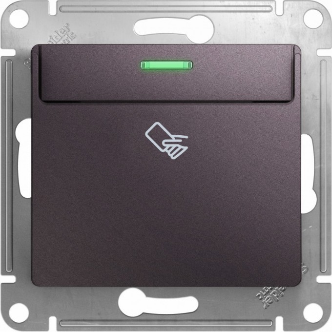 Карточный выключатель SCHNEIDER ELECTRIC GLOSSA,10AX, механизм, СИРЕНЕВЫЙ ТУМАН GSL001469