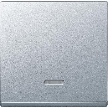 Клавиша одинарная SCHNEIDER ELECTRIC MERTEN с окном для световой индикации, АЛЮМИНИЙ, SM Клавиша одинарная SCHNEIDER ELECTRIC MERTEN с окном для световой индикации, АЛЮМИНИЙ, SM