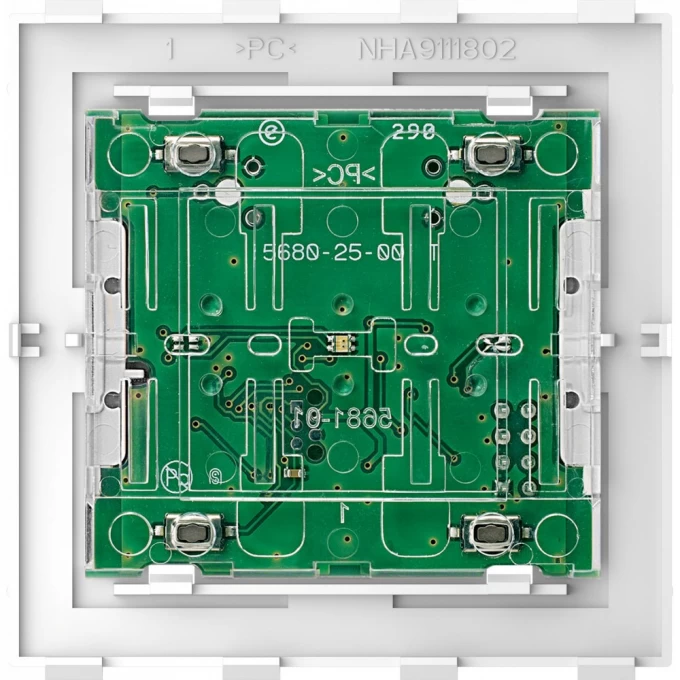 Кнопочный модуль SCHNEIDER ELECTRIC MERTEN D-LIFE PLUSLINK basic, 2-клавишный MTN5120-6000 Кнопочный модуль SCHNEIDER ELECTRIC MERTEN D-LIFE PLUSLINK basic, 2-клавишный MTN5120-6000