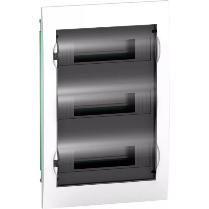 Корпус встраиваемый с прозрачной дверцей SCHNEIDER ELECTRIC EASY9 3ряд/36мод,IP40,IK07,63А,2 клеммы,Россия EZ9E312S2FRU