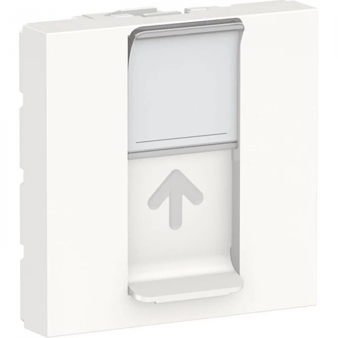 Лицевая панель SCHNEIDER ELECTRIC UNICA MODULAR RJ45, одиночная, без коннектора, 2 модуля, белый NU941118 Лицевая панель SCHNEIDER ELECTRIC UNICA MODULAR RJ45, одиночная, без коннектора, 2 модуля, белый NU941118