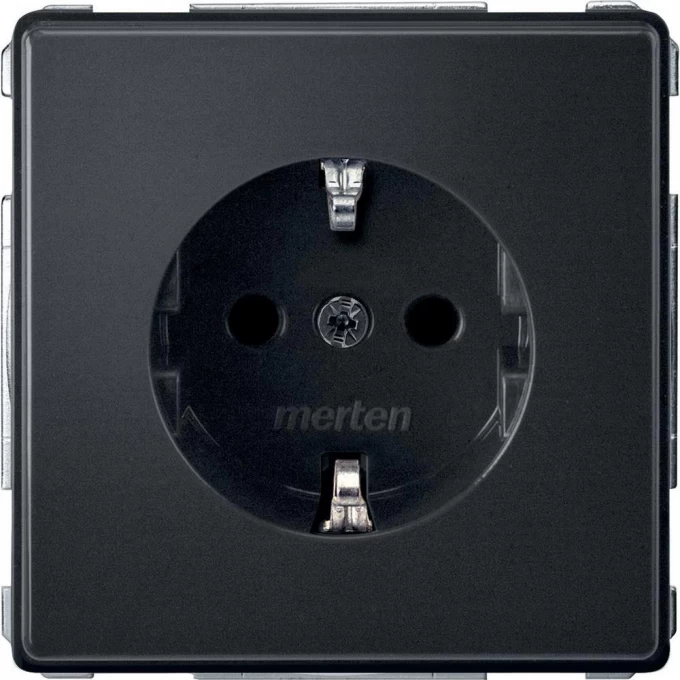 Механизм розетки SCHNEIDER ELECTRIC MERTEN AQUADESIGN, АНТРАЦИТ MTN2300-7214 Механизм розетки SCHNEIDER ELECTRIC MERTEN AQUADESIGN, АНТРАЦИТ MTN2300-7214