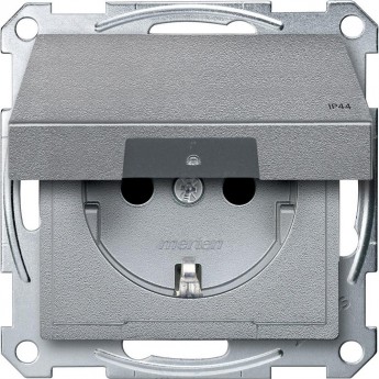Механизм розетки SCHNEIDER ELECTRIC MERTEN с крышкой з/шт IP44, АЛЮМИНИЙ, QF SM Механизм розетки SCHNEIDER ELECTRIC MERTEN с крышкой з/шт IP44, АЛЮМИНИЙ, QF SM