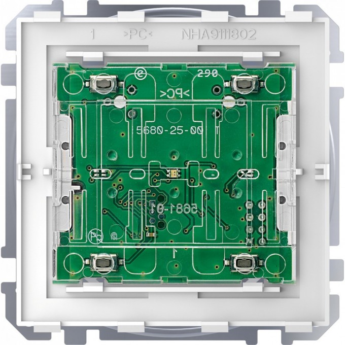 Механизм SCHNEIDER ELECTRIC MERTEN D-LIFE PLUSLINK управления 1PL линией, с кнопоч.модулем, 1-клав. MTN5119-6000