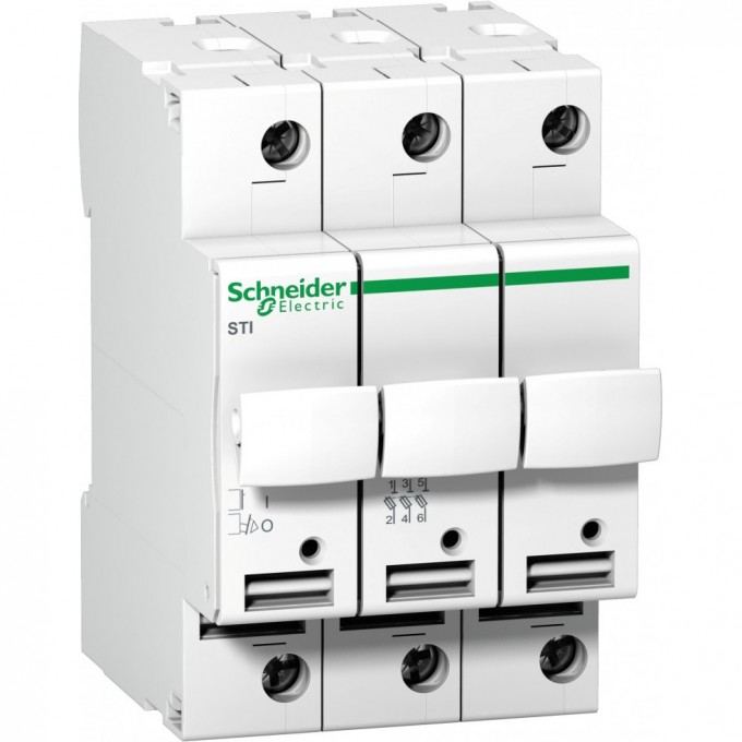 Предохранитель-разъединитель SCHNEIDER ELECTRIC ACTI 9 STI 3П 10,3X38 500В A9N15656