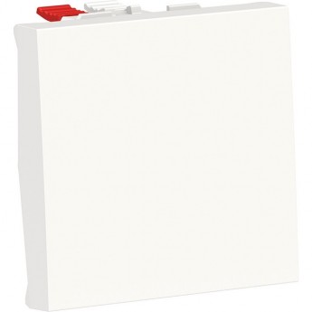 Выключатель 1-клавишный SCHNEIDER ELECTRIC UNICA MODULAR, сх. 1, 10 AX, 250 В, 2 модуля, белый
