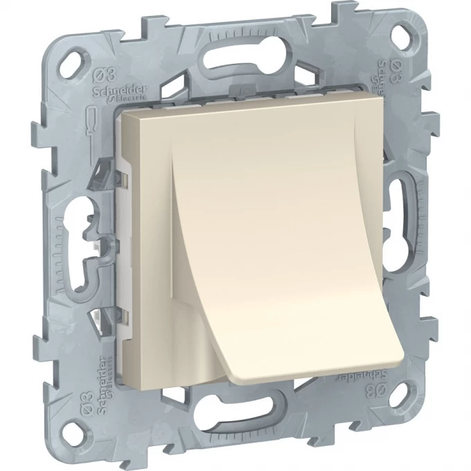 Вывод кабеля SCHNEIDER ELECTRIC UNICA NEW, 16 А, бежевый NU586244 Вывод кабеля SCHNEIDER ELECTRIC UNICA NEW, 16 А, бежевый NU586244