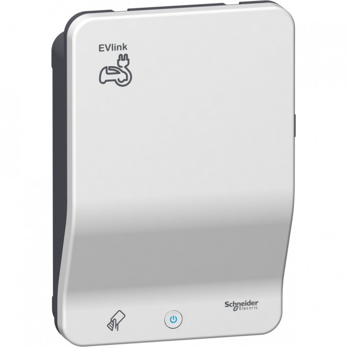 Зарядная станция SCHNEIDER ELECTRIC EVLINK 7/22kW РОЗЕТКА T2S+RFID EVB1A22P4RI