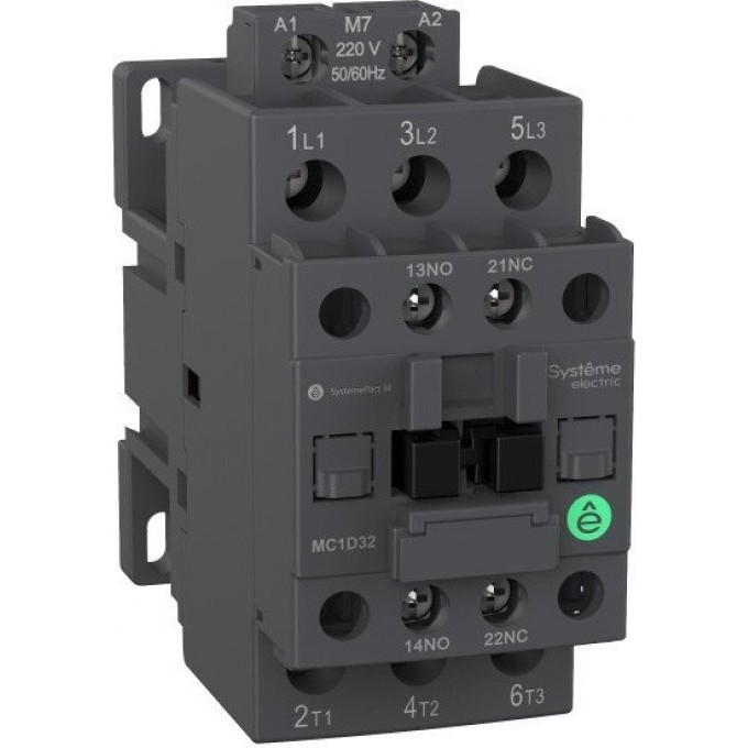 Контактор SCHNEIDER ELECTRIC MC1D 3п 95А кат. 110-250В AC/DC 1НО+1НЗ SE MC1D95KUE