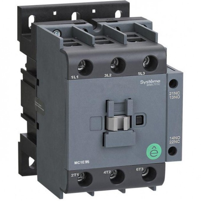 Контактор SCHNEIDER ELECTRIC MC1E 3п 80А кат. 220В/230В AC 1НО+1НЗ SE MC1E80M7