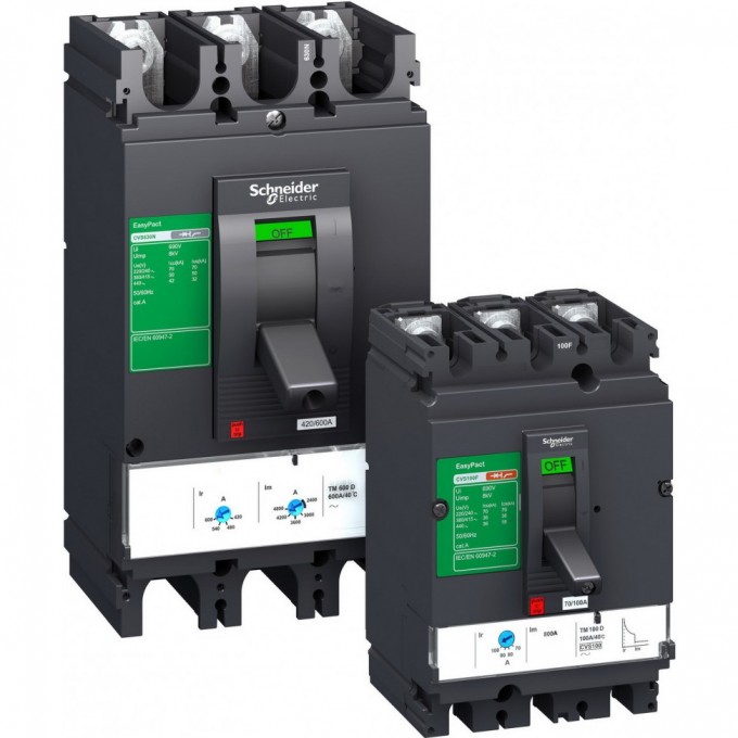 3 клеммы SCHNEIDER ELECTRIC EASYPACT 35-240MM2+2разделителя LV432481