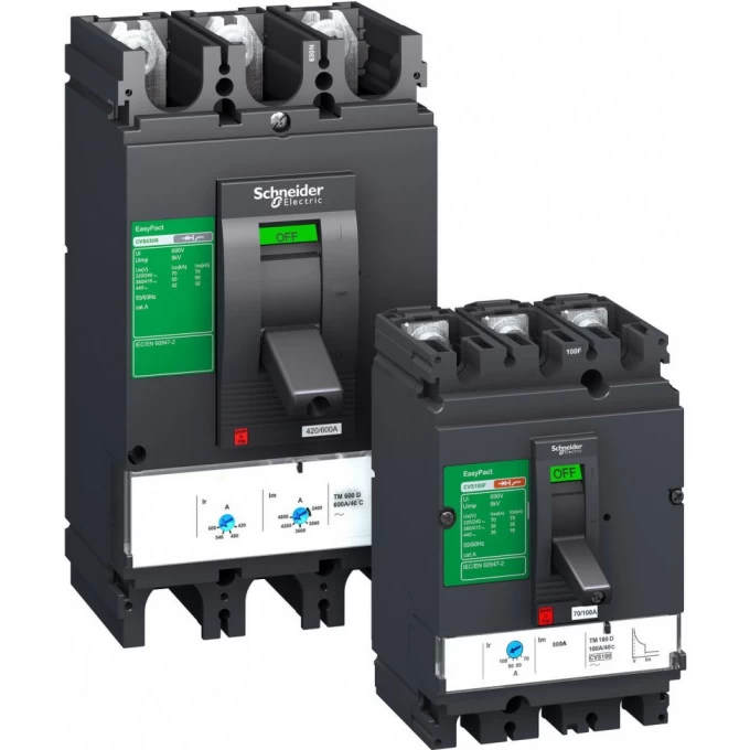 Автоматический выключатель 3P SCHNEIDER ELECTRIC EASYPACT CVS400N 50КА TM400D LV540316 Автоматический выключатель 3P SCHNEIDER ELECTRIC EASYPACT CVS400N 50КА TM400D LV540316
