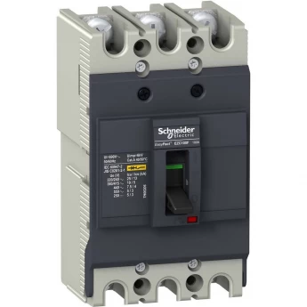 Автоматический выключатель 3P SCHNEIDER ELECTRIC EASYPACT EZC100 10KA/400В 80 A
